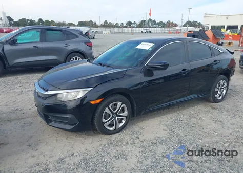 2016 Honda Civic Lx from USA, damaged, VIN 19XFC2F53GE065555